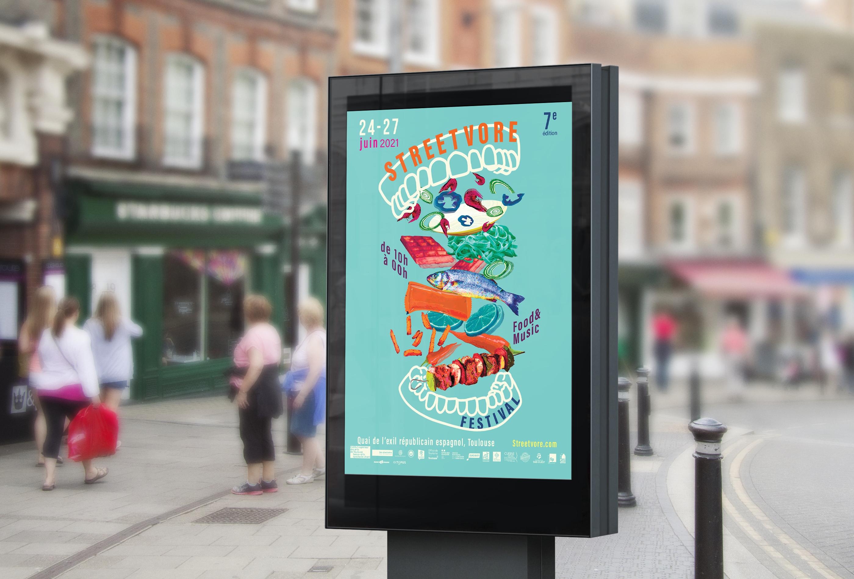 Street Billboard PSD MockUp STREETVORE